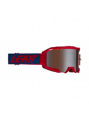 ОЧИЛА LEATT GOGGLE VELOCITY 4.5 IRIZ RED/PLATINUM UC 28%